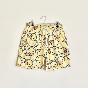 Rubber Ducks All Over Print Athletic Casual Shorts Adult size XL